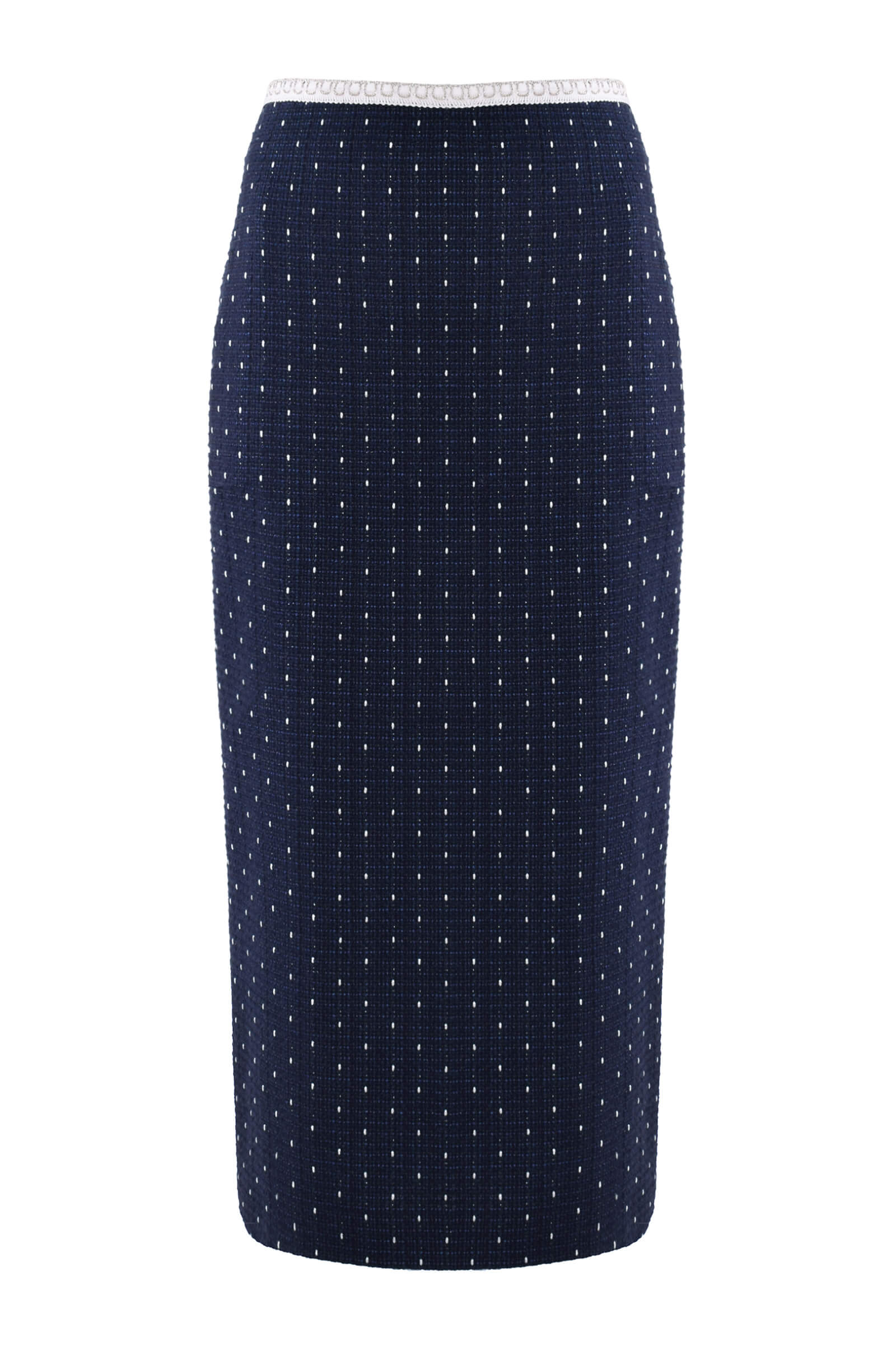 Юбка твидовая Цвет Синий