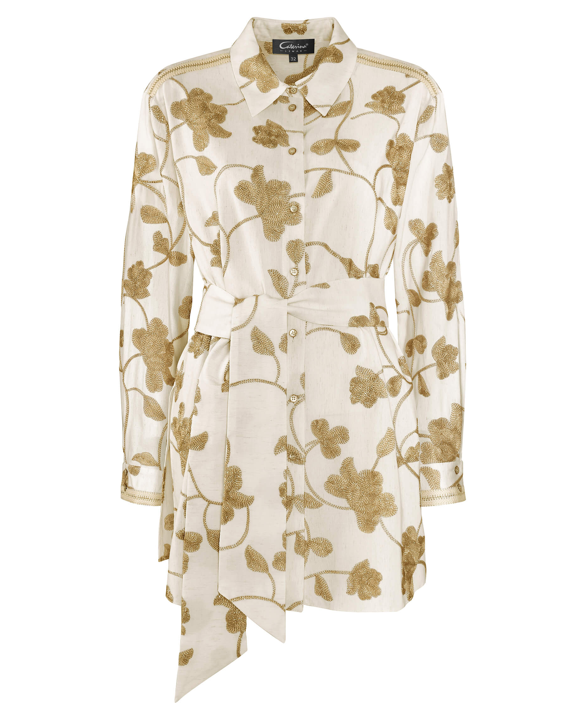 Блузка с цветочным узором Цвет Мультиколор