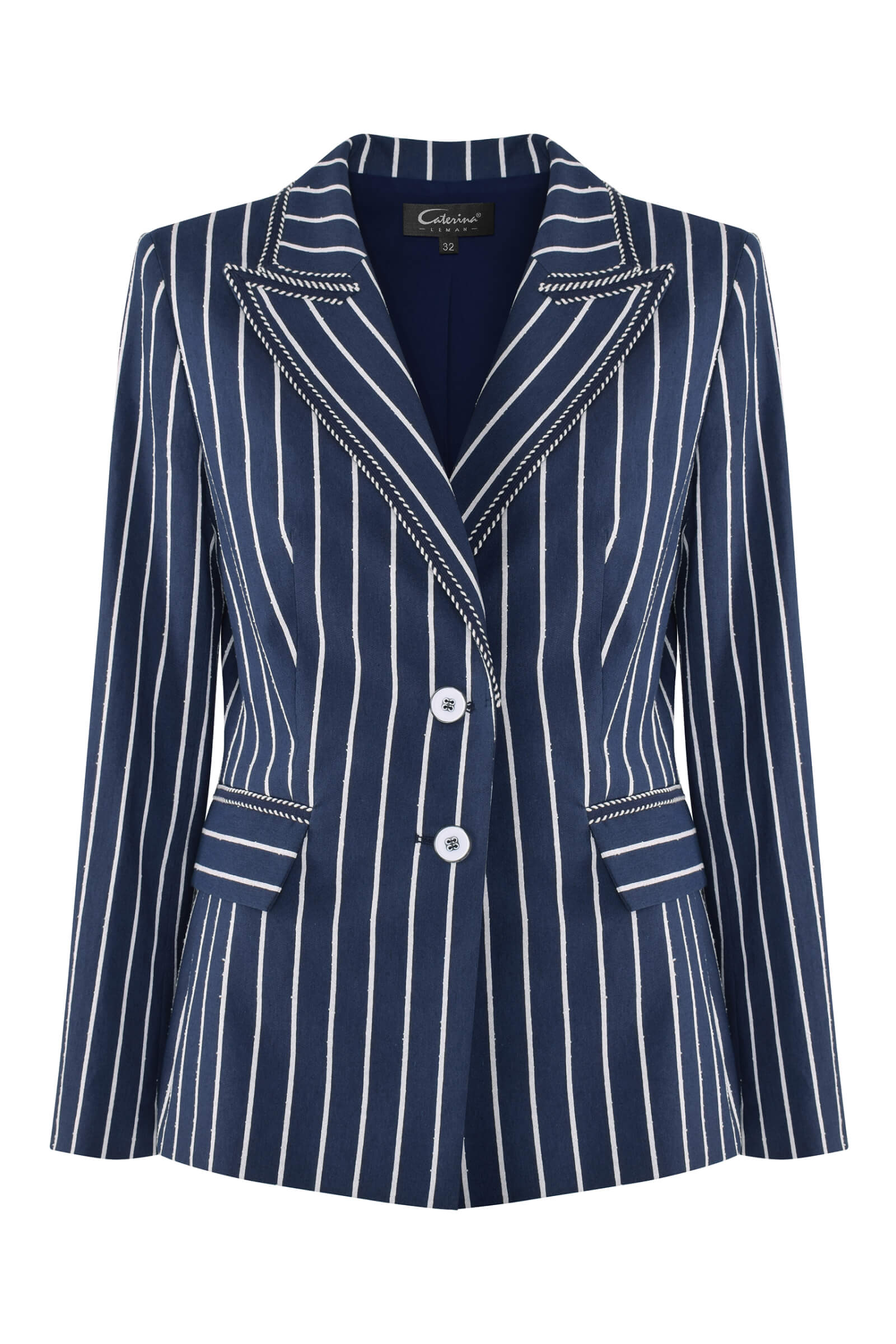 Жакет в полоску Цвет Мультиколор