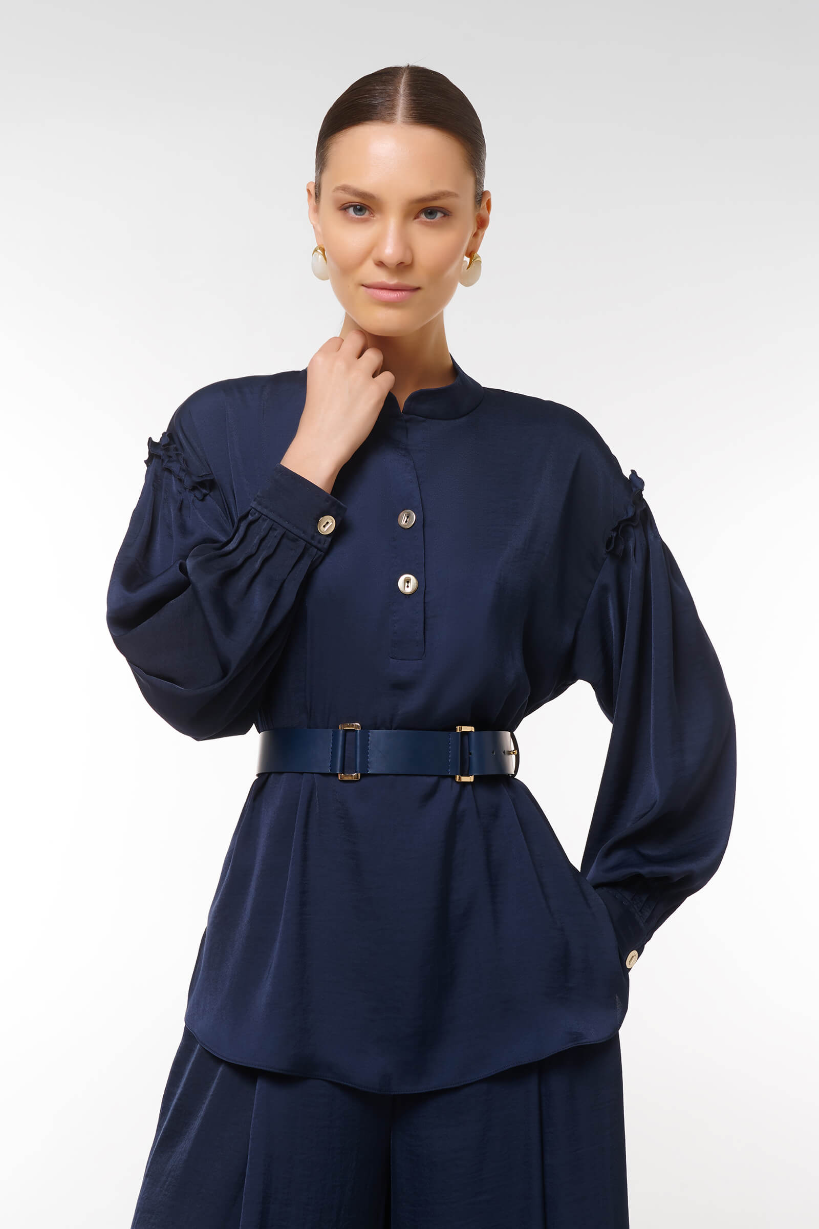 Блузка Цвет Синий