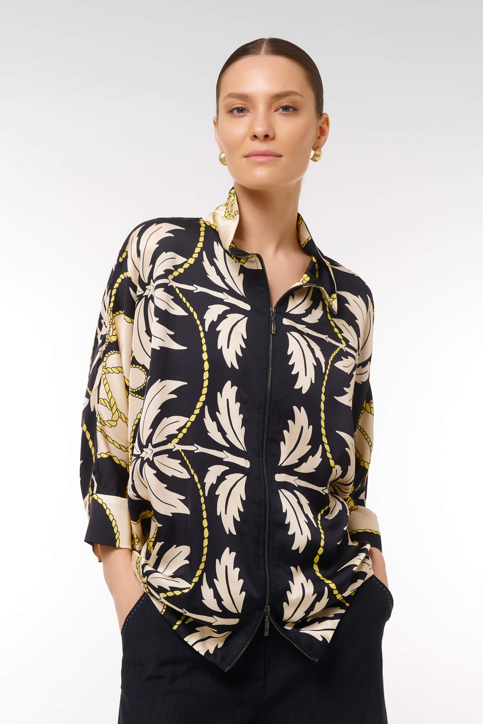 Блузка Цвет Мультиколор