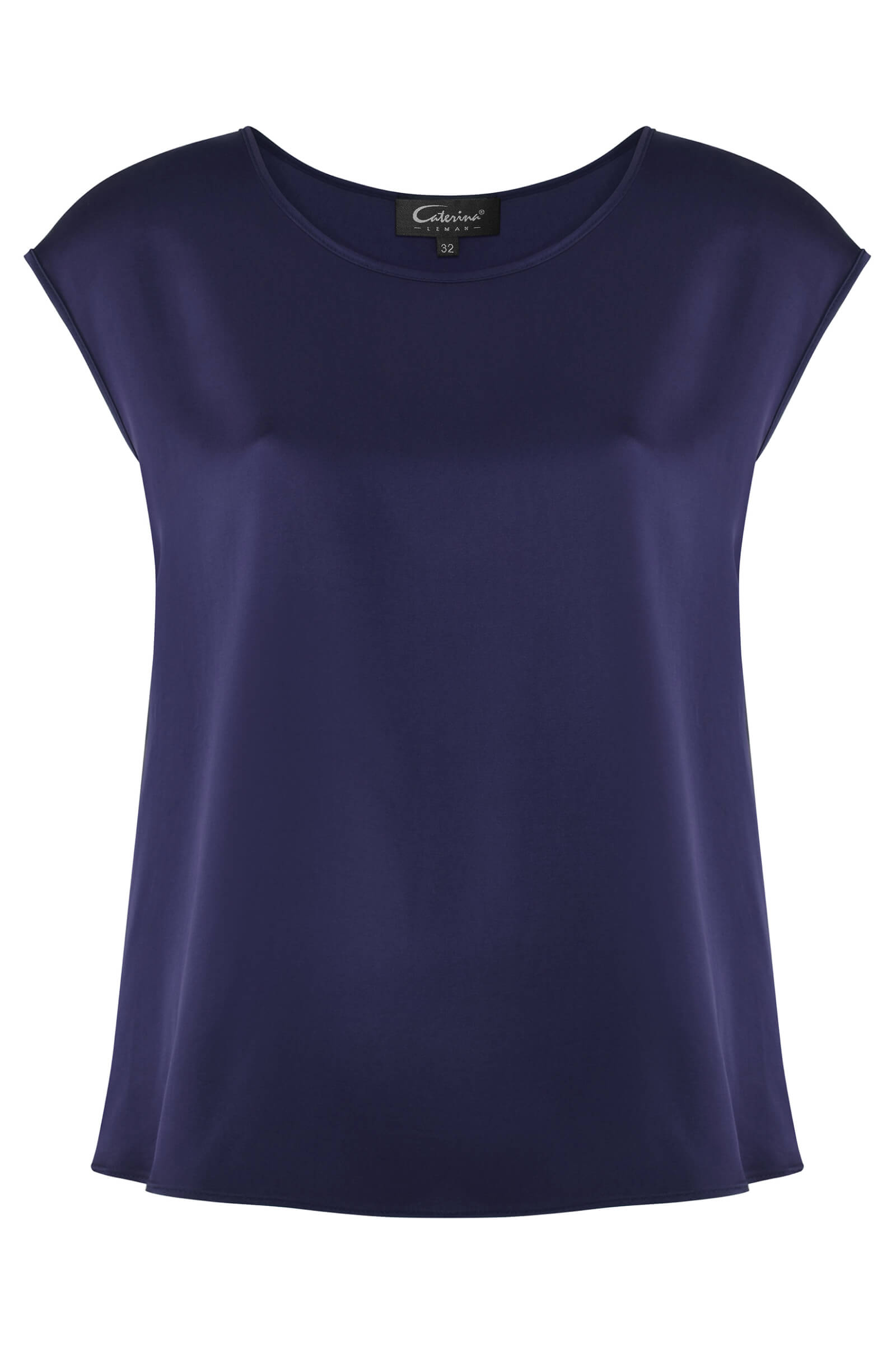 Топ из поливискозы Цвет Синий