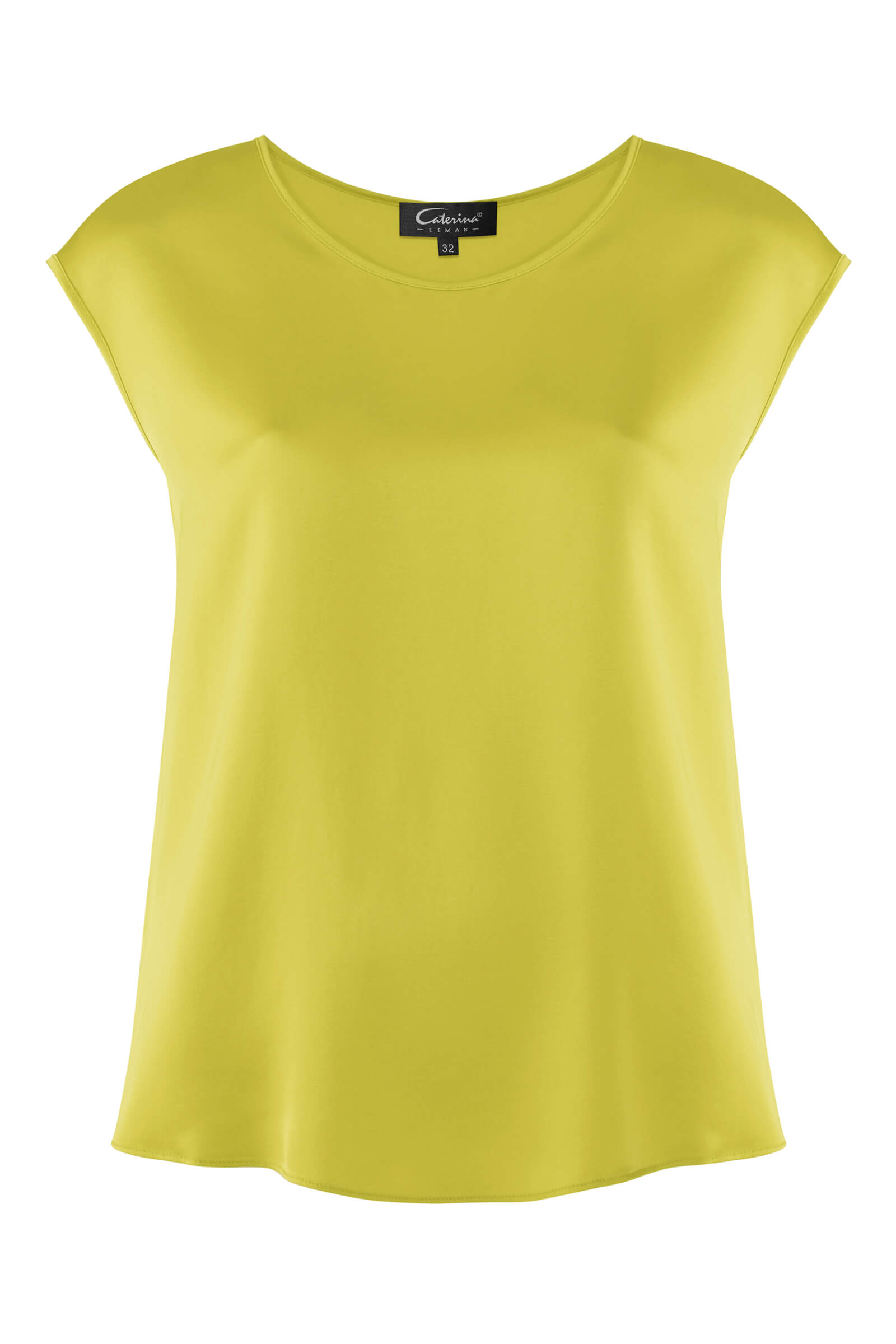 Топ из поливискозы Цвет Желтый