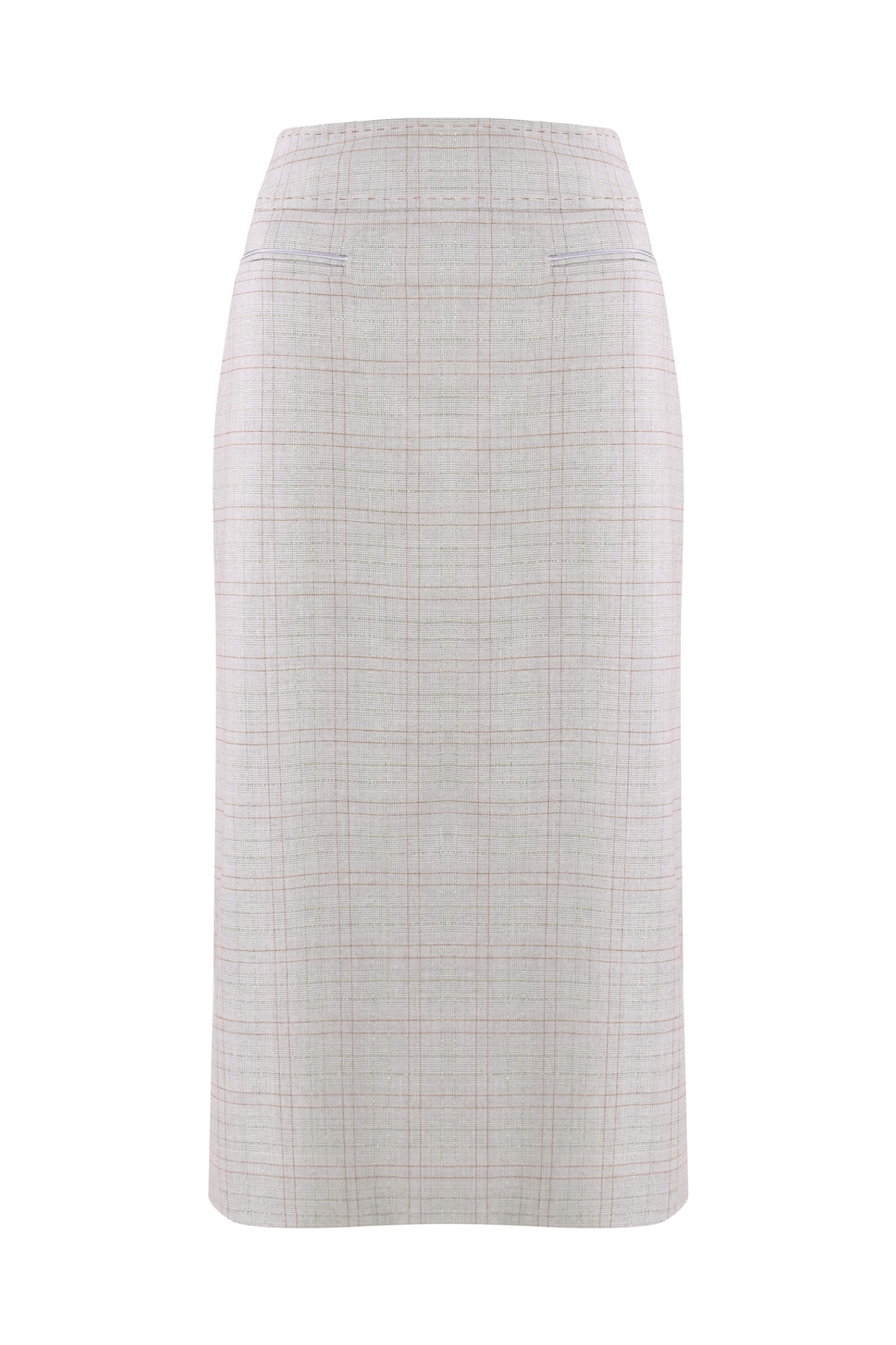 Юбка-карандаш Цвет Серый