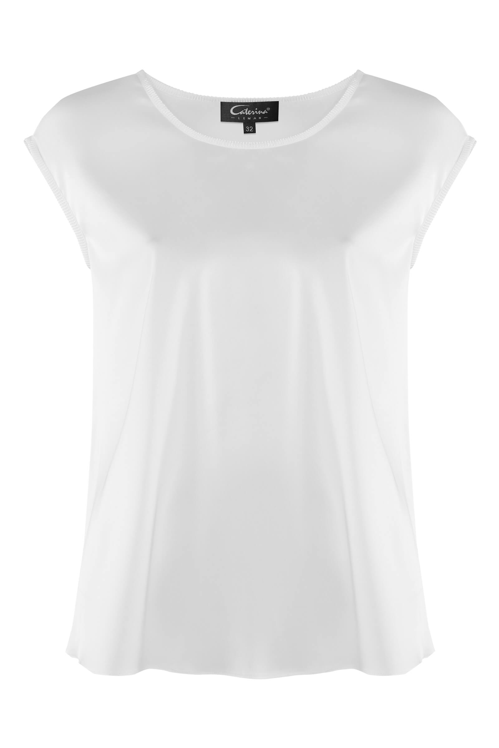 Топ с коротким рукавом Цвет Белый