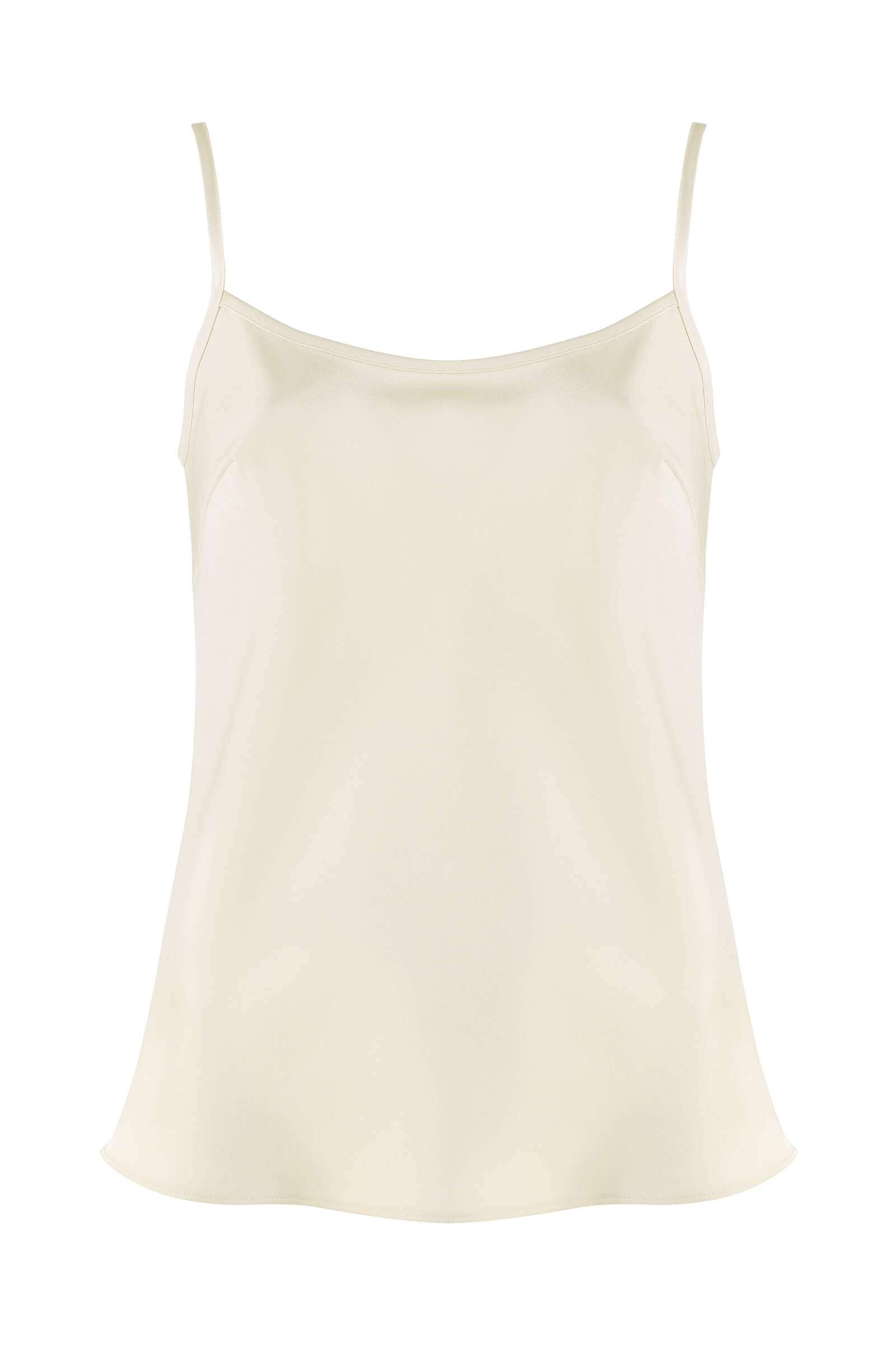 Топ из поливискозы Цвет Бежевый