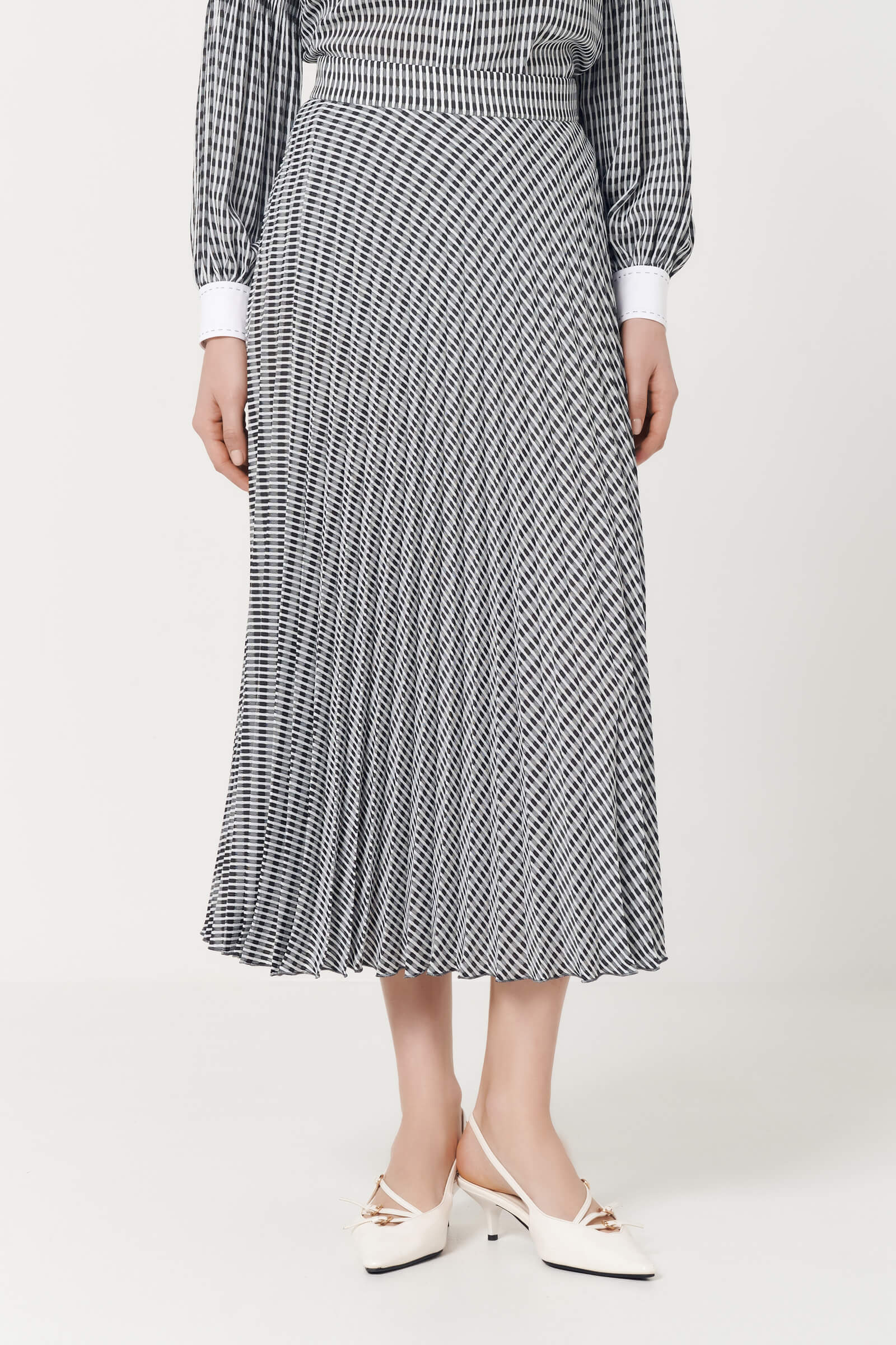 Юбка плиссированная Цвет Мультиколор