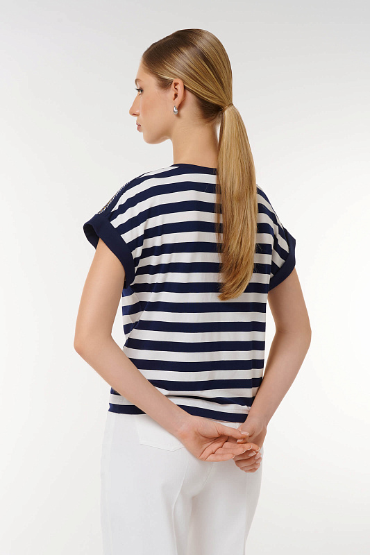 Футболка с вышивкой Цвет Мультиколор Изображение 2