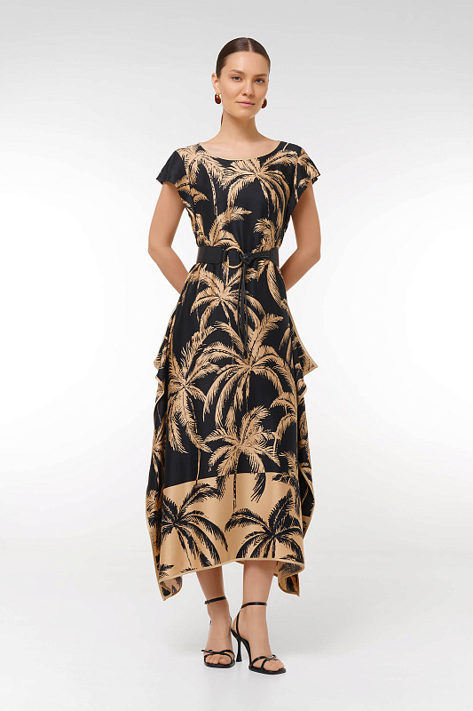 Платье Цвет Мультиколор