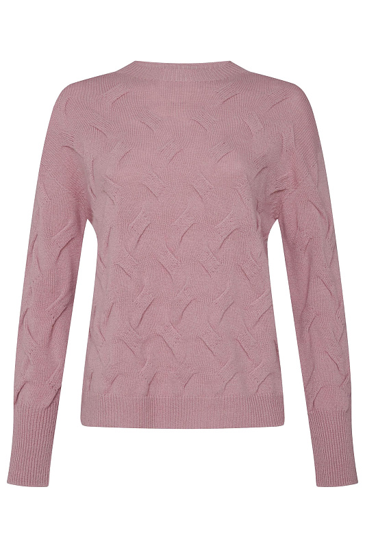 Джемпер из шерсти и кашемира Цвет Розовый