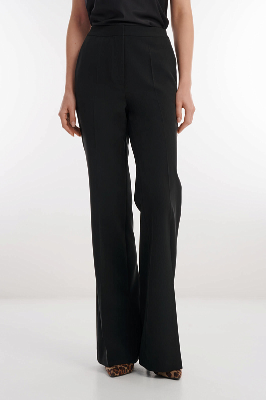 Брюки прямого кроя Цвет Черный