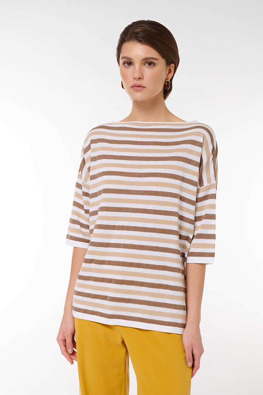 Джемпер свободного кроя Цвет Мультиколор