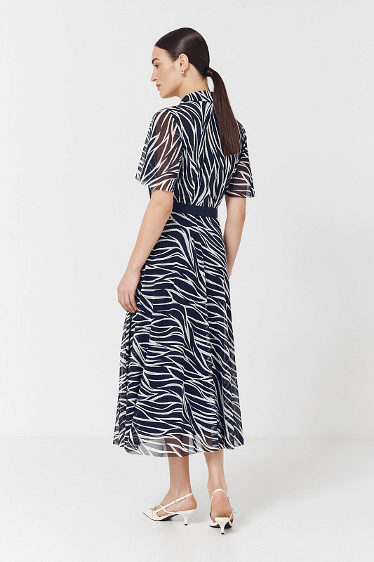 Платье из тюля с принтом Цвет Мультиколор Изображение 2