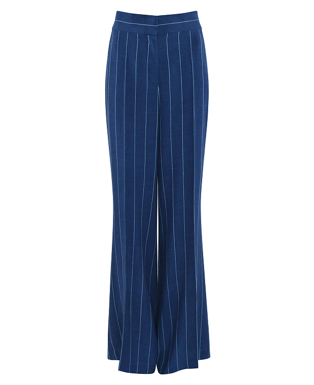 Прямые брюки Цвет Синий