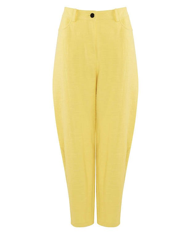 Зауженные брюки Цвет Желтый