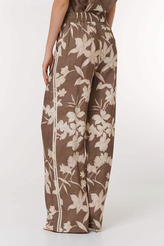Брюки с цветочным принтом Цвет Мультиколор Изображение 2