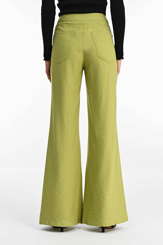 Расклешенные брюки Цвет Зеленый Изображение 2