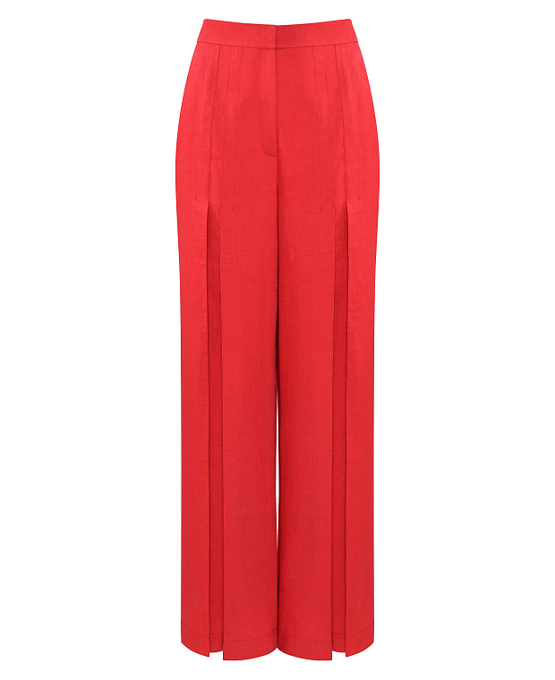 Брюки с клиньями Цвет Красный