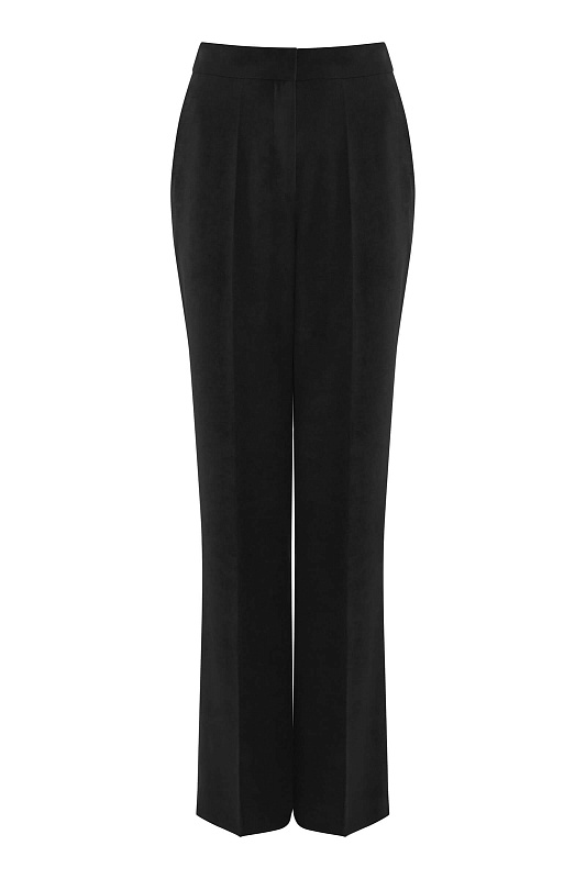 Брюки прямого кроя Цвет Черный