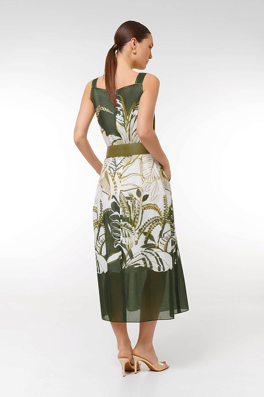 Платье Цвет Мультиколор Изображение 2