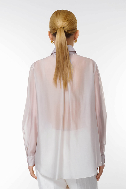 Блузка с вышевкой Цвет Бежевый Изображение 2