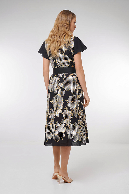 Платье с вышивкой Цвет Мультиколор Изображение 2