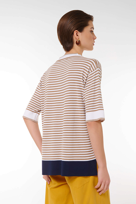 Джемпер в полоску Цвет Мультиколор Изображение 2