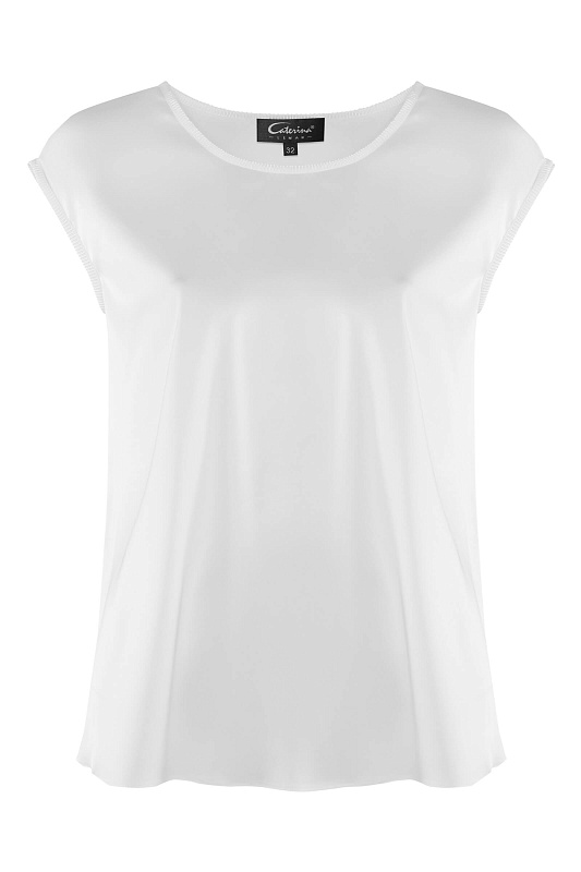 Топ с коротким рукавом Цвет Белый