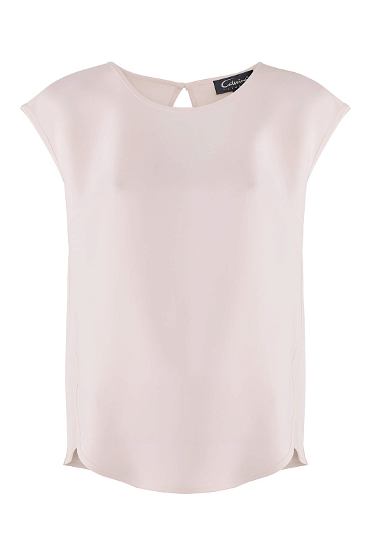 Блузка с коротким рукавом Цвет Пудровый