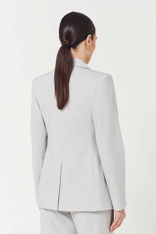 Пиджак с выточками на рукавах Цвет Серый Изображение 2