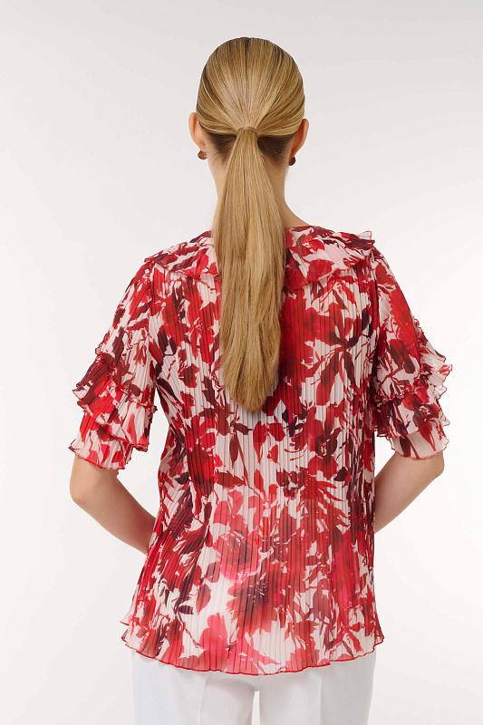 Блузка с цветочным принтом Цвет Мультиколор Изображение 2