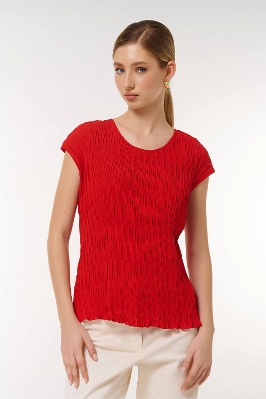 Топ свободного кроя Цвет Красный