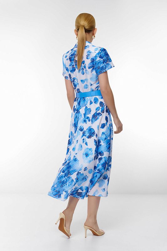 Платье с цветочным принтом Цвет Мультиколор Изображение 2