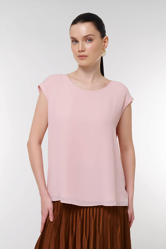 Топ без рукавов Цвет Розовый