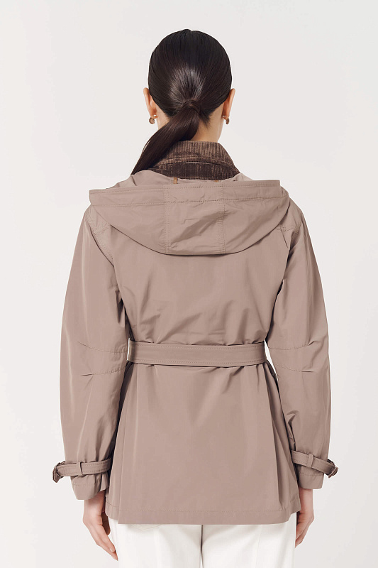 Куртка с вельветовыми вставками Цвет Бежевый Изображение 2